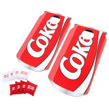 Ensemble de cornhole en bois Hey Play Coca-Cola Can