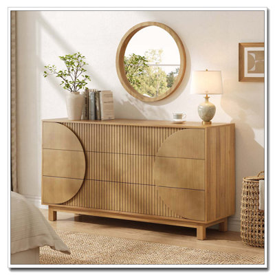 60" Wide Modern Chest of Drawers
