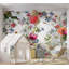 Papier peint floral - Bouquet coloré-1203495241