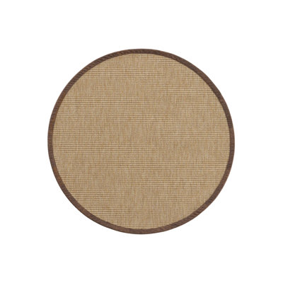 Tapis tapara rond en sisal Tapara