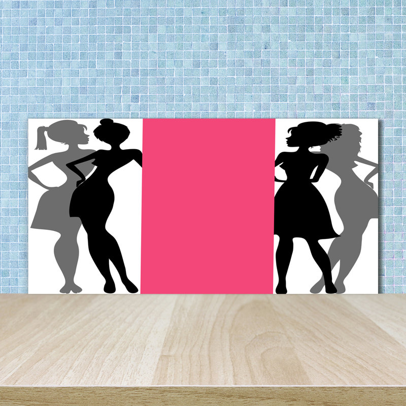 Aliabbas 50cm W x 100cm L Glass Peel and Stick Panel