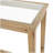 47.20'' Glass Top Console Table