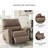 Faux Leather Recliner-1193351093