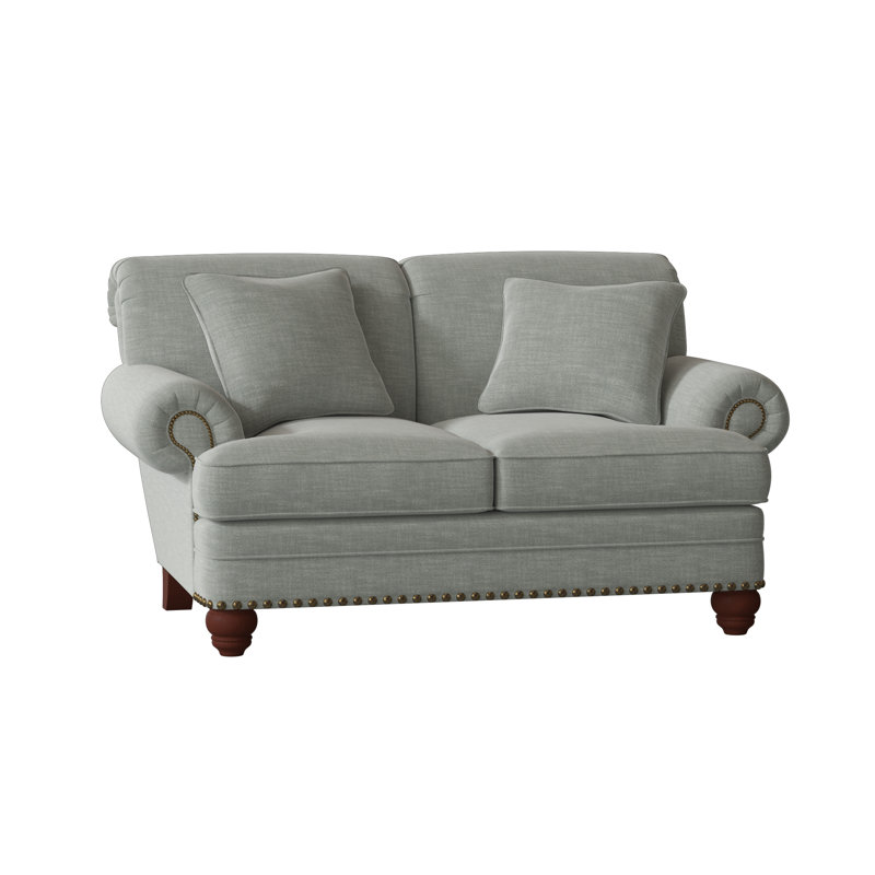 Spratt Loveseat, Boaz 41, Manhattan, Light Brass