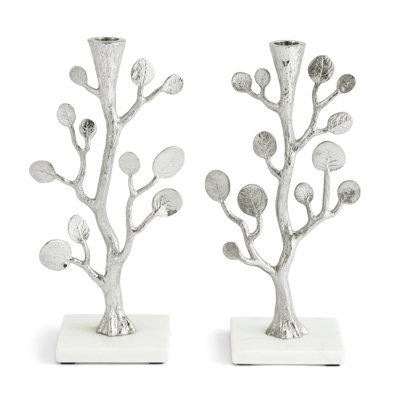 Botanical Leaf Candleholders