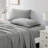 Vilano Springs Extra Deep Pocket Bed Sheet Set with Pleated Hem, Easy care, Pet Hair Resistant-2016060854-2016060805