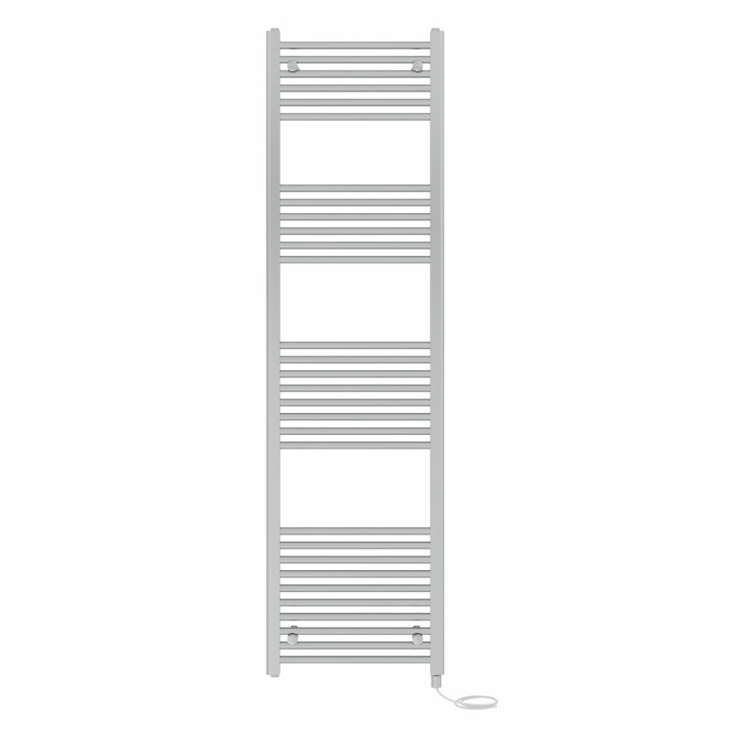 Straight Towel Rail Heated Towel Rails, 180cm H x 30cm W x 3cm D, Chrome