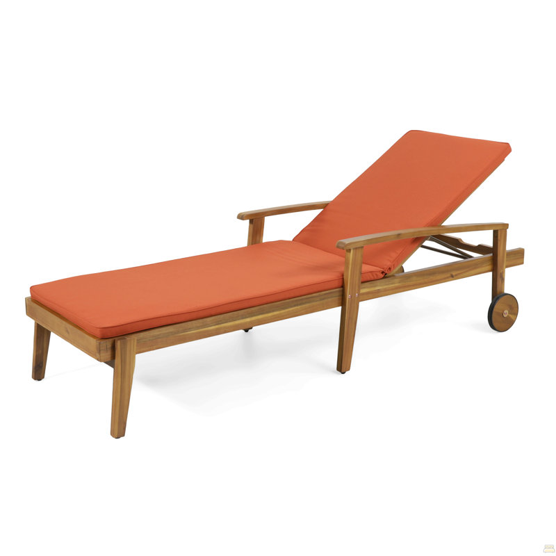 Chaise longue, Orange