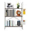 Étagère de rangement à 3 niveaux avec 2 boîtes de rangement-51002380-50959230