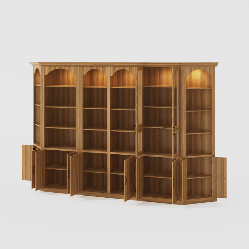 Bibliothèque modulaire Busby, Noyer