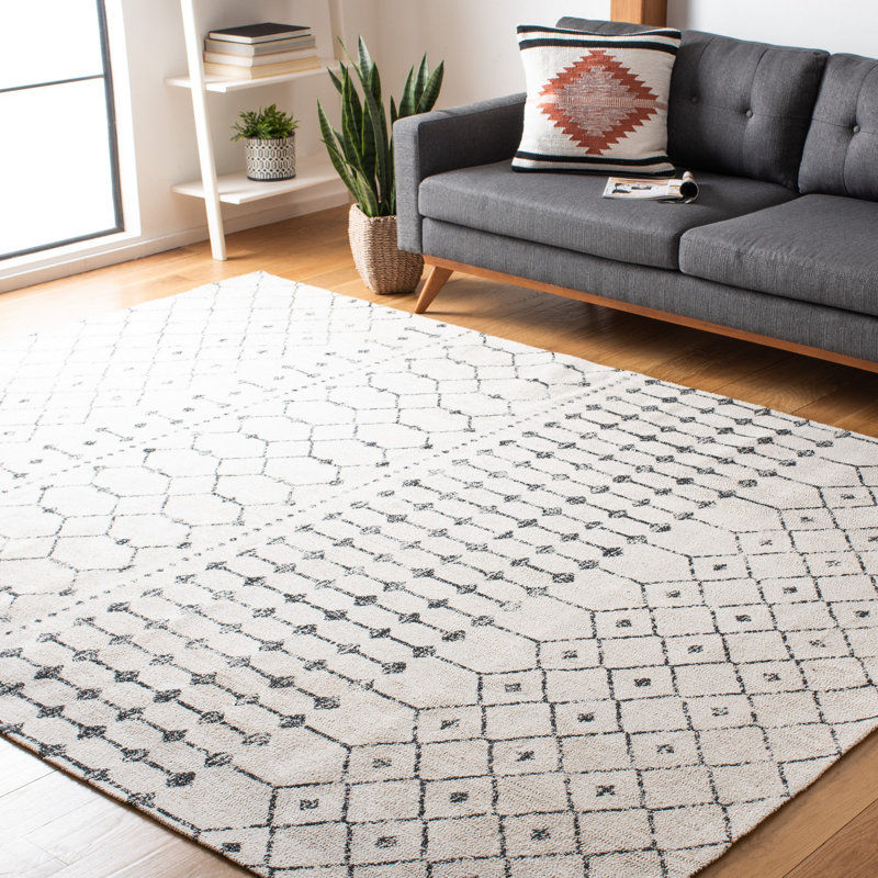 Tapis performance tissé à la main, Rectangle 6 pi x 9 pi