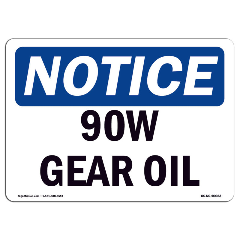 Plaque signalétique 90W