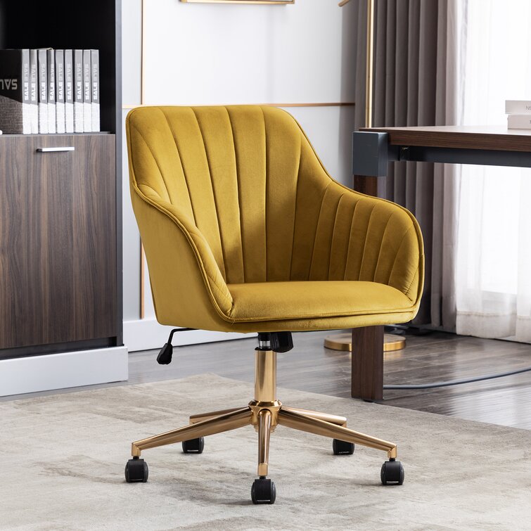 Task Chair smashgroup Upholstery Color: Yellow