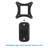Mount-It Small TV Monitor Wall Mount, RV TV Mount, Quick Release VESA Wall Mount Fits 19 to 32 in.