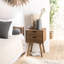 Caskey 40 cm W Bedside Table