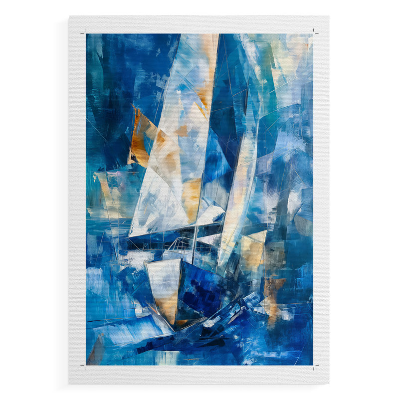 NAUTICAL Series CLxxxi - Impression sur toile seulement - non encadrée, H 27 po x l 18 po