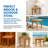 EcoDecors, Snazzy Corner. 15" W Teak Shower Bench