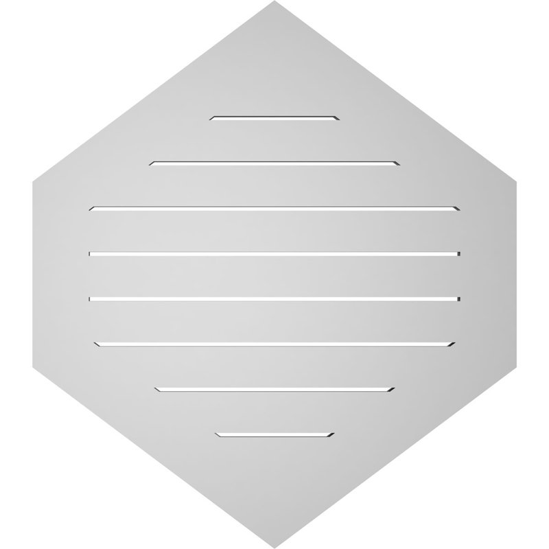 Pente verticale verticale en uréthane 9 pi, H 1 po x l 30 po x L 34 po