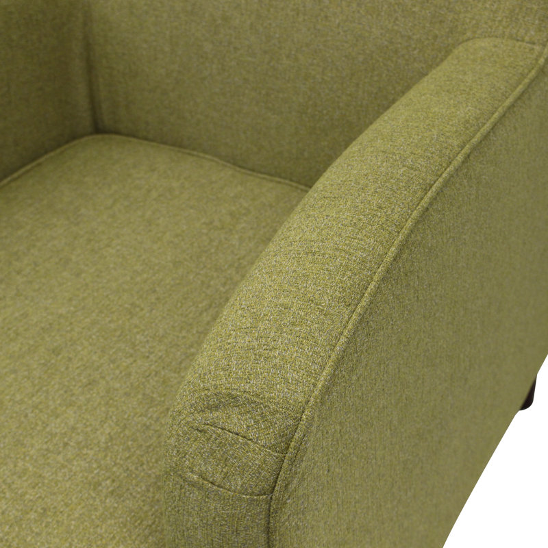 Larrabee 28.25" Wide Polyester Blend Armchair, Terrace Green