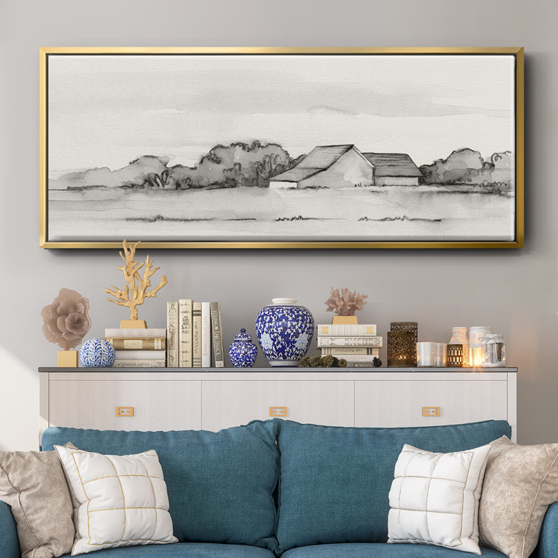 Wyeth Barn II- Framed Canvas