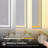 Frameless Tempered Mirrordual Led Light Stripsfront And Back Lighting-186545208