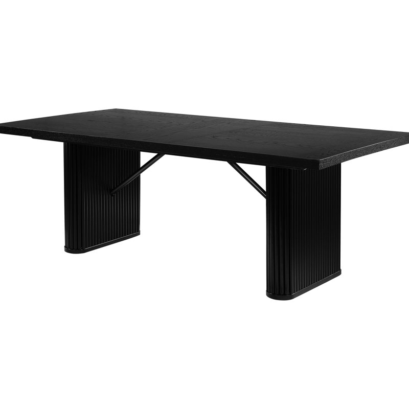 Houston Rectangular Double Pedestal Dining Table