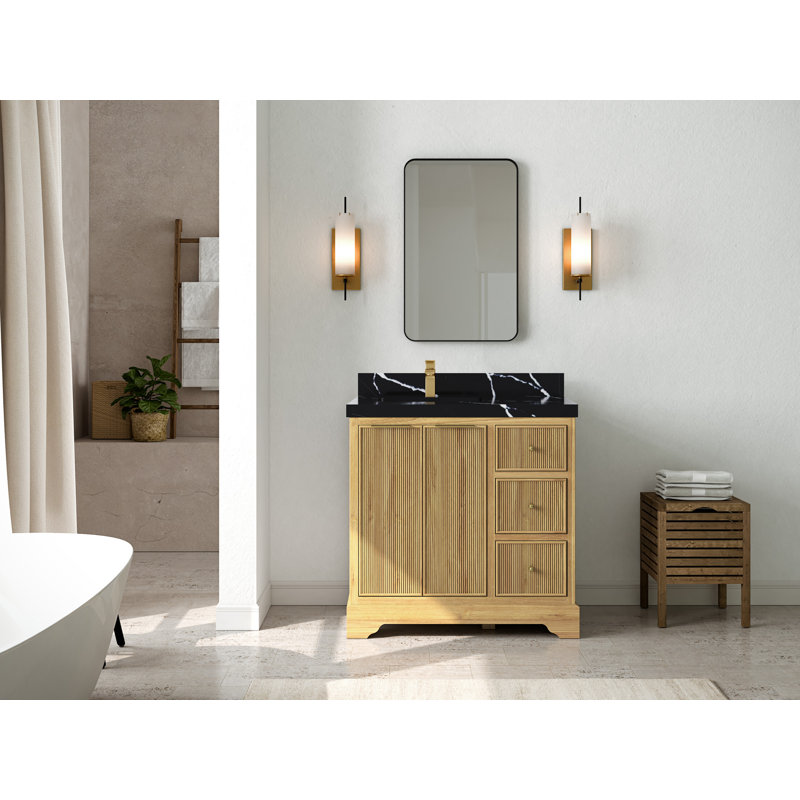 Ensemble de meuble-lavabo simple l 36 po