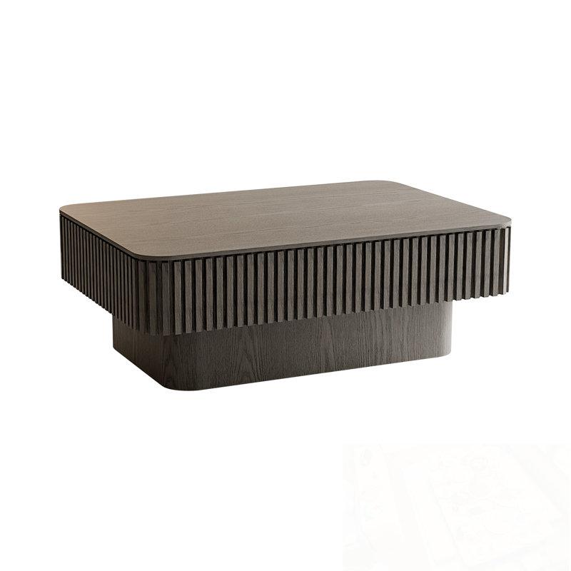 Kelesia relevable avec rangement et hauteur réglable, Gris
