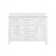 OVE Decors Tahoe 48" Single Bathroom Vanity, in Pure White Finish