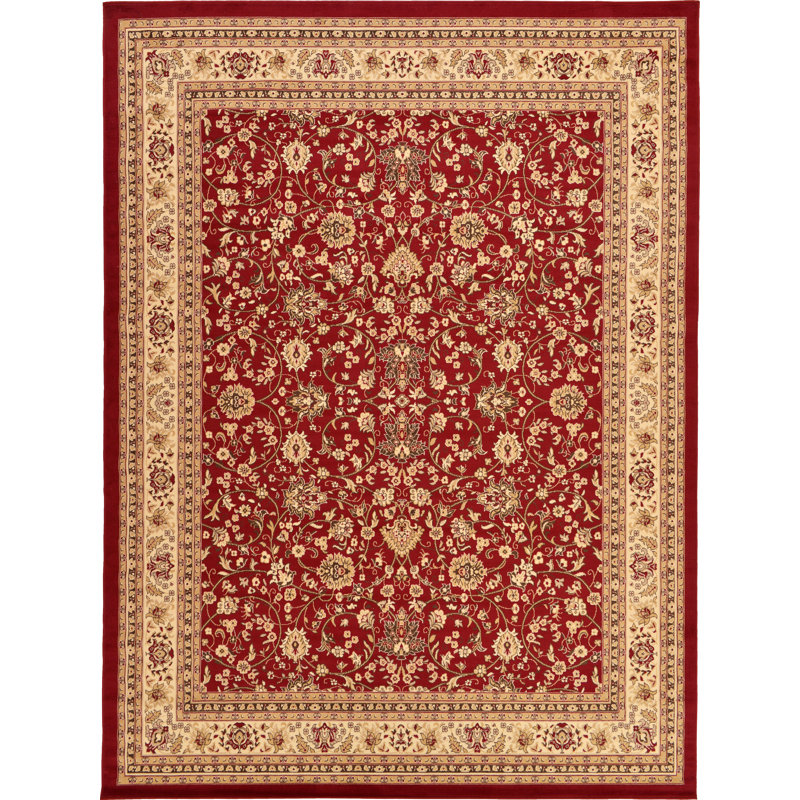 Oriental Area Rug, Rectangle 66 x 91cm