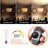 17.7" Modern 2-Tier Beige Plug-in Pendant Light