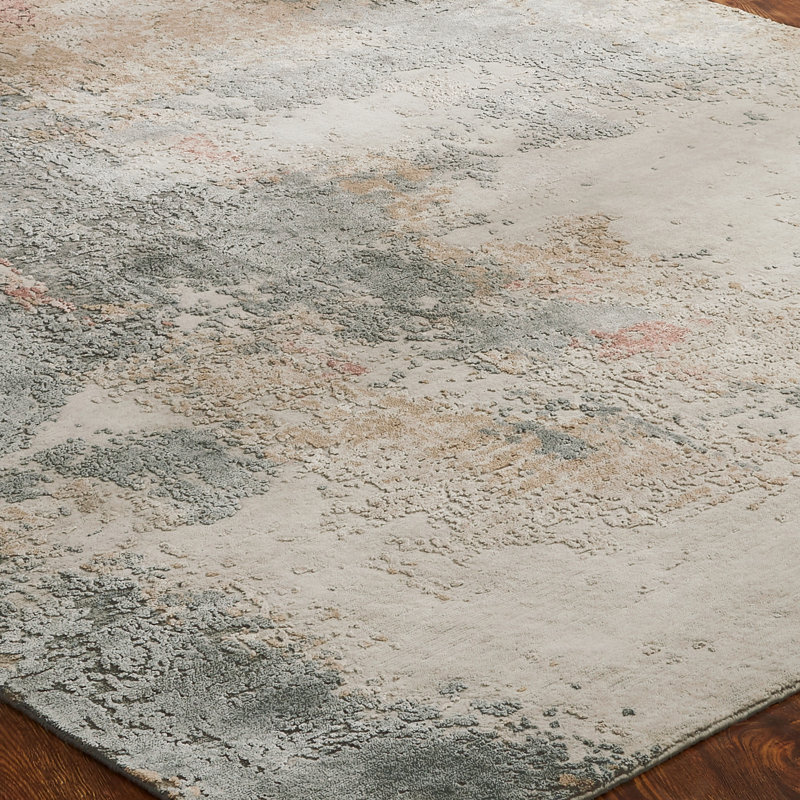 Abstract Area Rug, Runner 2'6" x 10'
