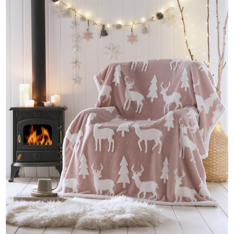 Throw Blanket, Pink