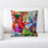 Geometric Microsuede Throw Pillow
