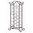 Asrith 21 Bottle Floor Wine Bottle Rack in Brushed Copper