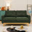 Causeuse capitonnée 67,7 po Mid-Century Modern-130916218