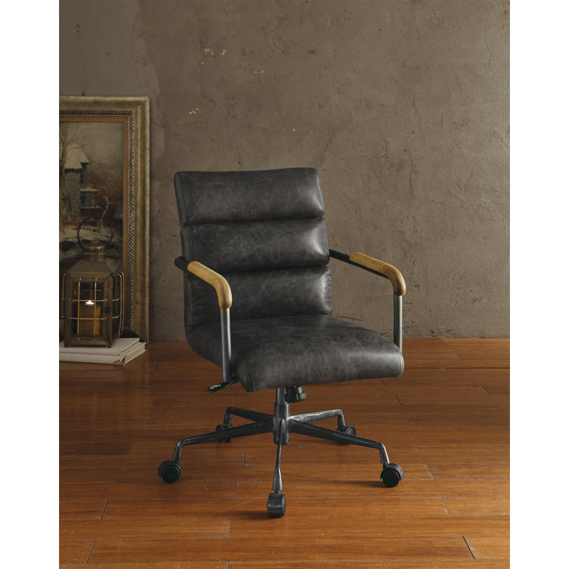 Chaise de bureau Harith, Ardoise