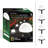 Bell + Howell Solar Powered Dome Lights with Auto On/Off