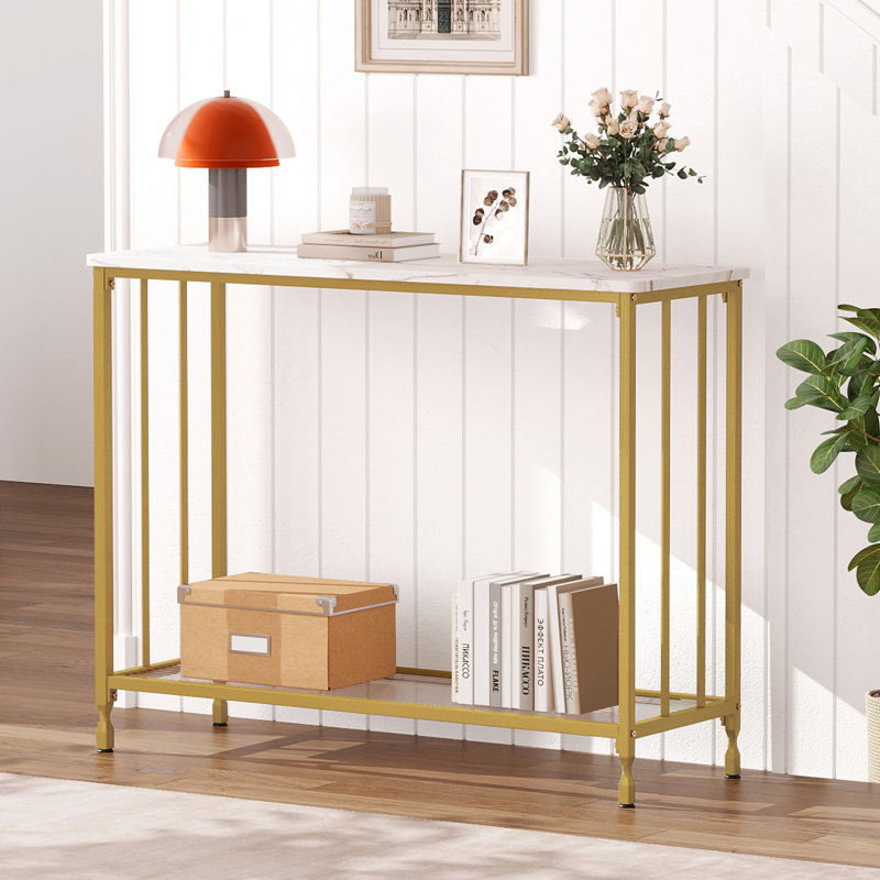 Entry Table, 41.5”L x 11.8”W x 31.9”H
