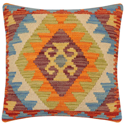Housse et insert de coussin carré 100% laine