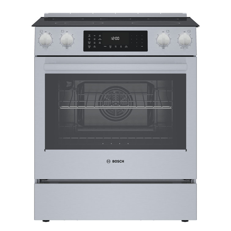 Bosch 800 Series 30" 4.6 cu ft. Slide-in Electric Range