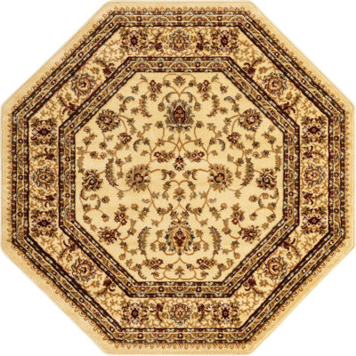 Tapis d'intérieur / extérieur en polypropylène tissé à la machine Ainslei