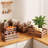 Set of 6 Rustic Wooden Crates, Stackable Nesting Storage Boxes with Handles for Display and Organization-129205169