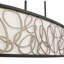 Luminaire suspendu linéaire 6 lumières Scribble