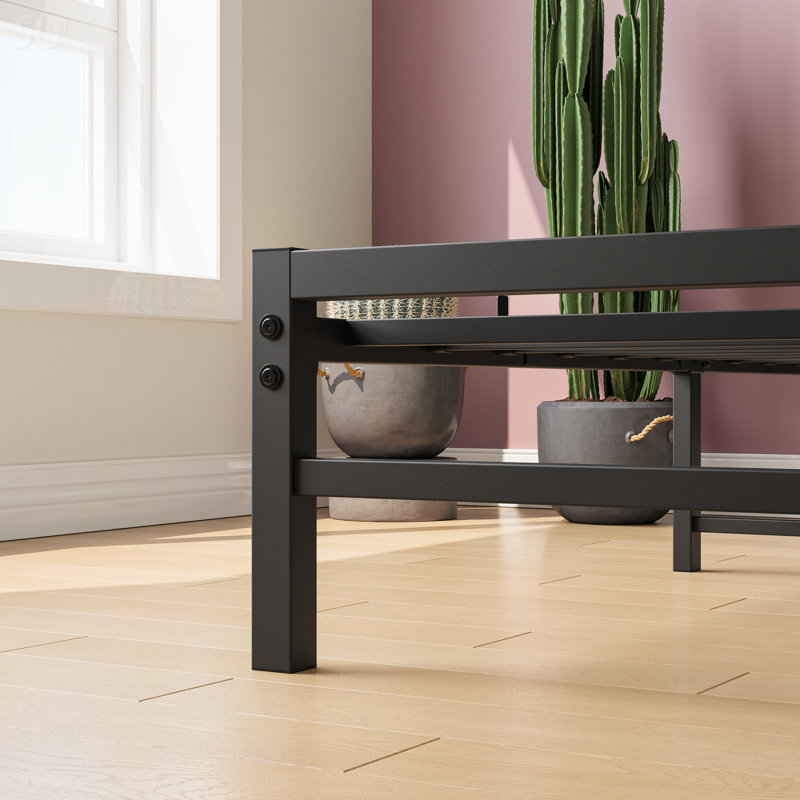 Akitomo Bed, Twin, Black