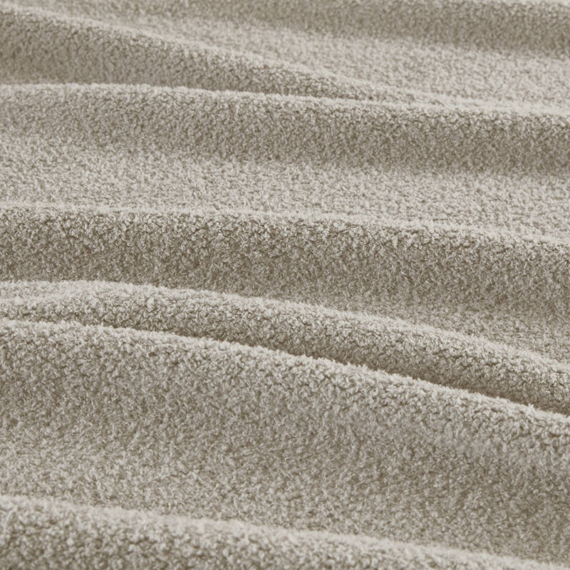 Couverture grand lit L 90,0 po x l 108,0 po taupe confort toutes saisons