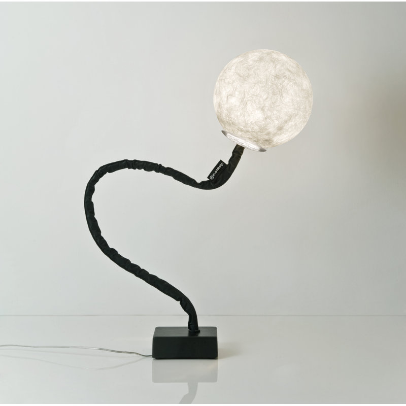 Luna 130cm Black Novelty Floor Lamp