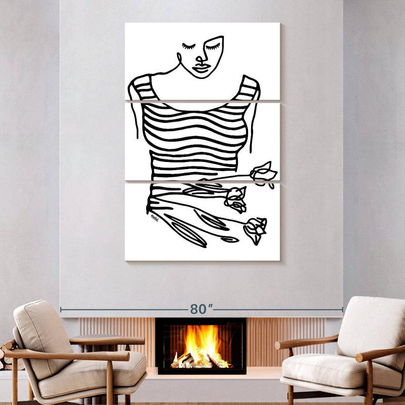 Leisha I Feel Like A Flower, 74" H x 48" W