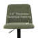 Adiza Swivel Upholstered Adjustable 24"-33" Height Round Base Counter Stool