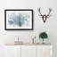 Forest in the Blue - Picture Frame Painting Print-56733544-56733543